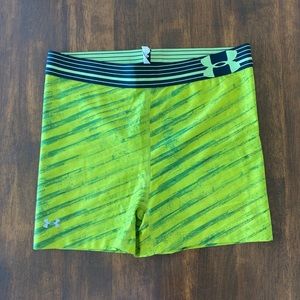 Under Armour Neon Compression Shorts
